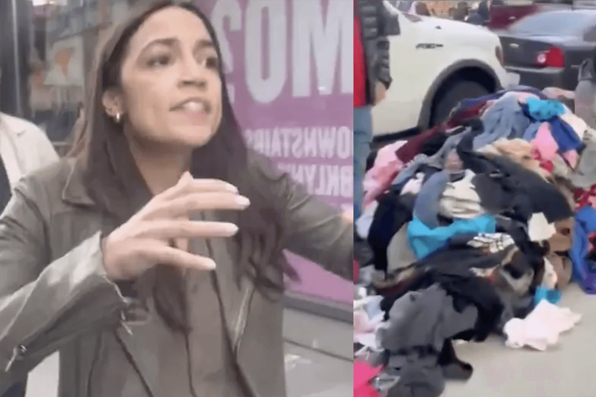 Watch: Video exposes Rep. AOC's district being turned into a "third world country" by the illegals she fights for