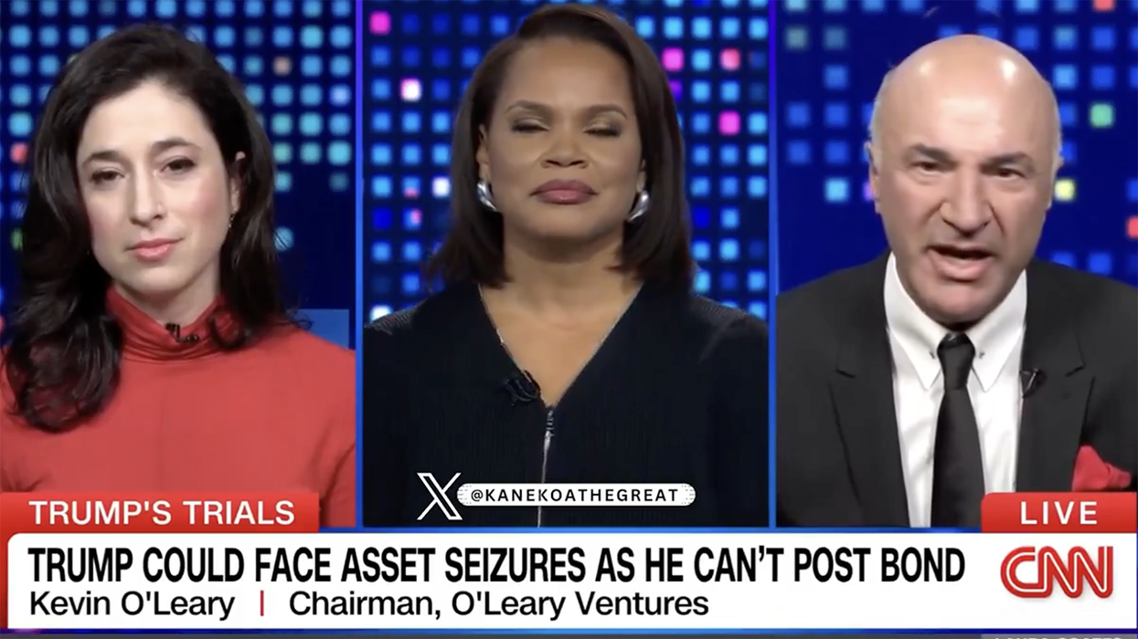"Shark Tank" star drops truth bombs all over CNN about Trump "fraud" case: "You think this is good for business in America?"