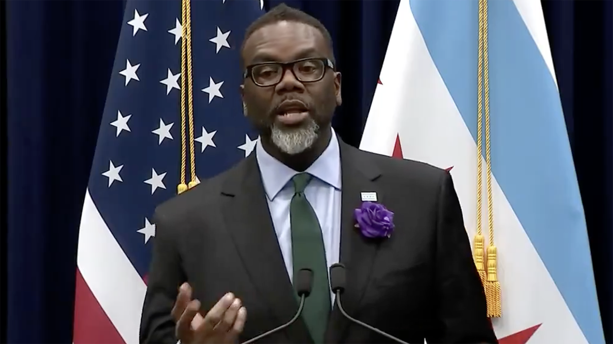 Watch: Chicago Mayor, with a straight face, blames Trump supporters for voting down his homeless agenda