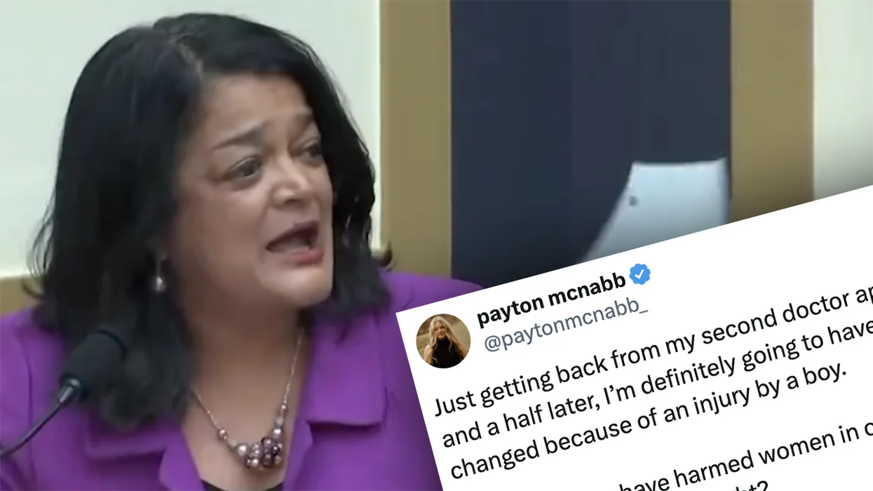 Rep. Jayapal’s claims trans athletes aren't hurting real girls, gets BLASTED by girl still suffering after being injured by one