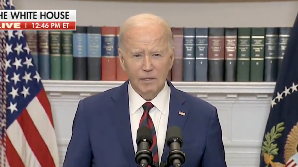 Watch: Biden poops his pants again (figuratively) with brain fart about taking the train over Scott Key Bridge (there is no train)