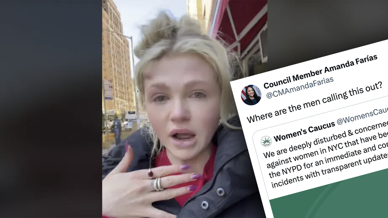 Woke councilwoman lashes out at men not doing something about NYC women getting attacked in the streets. Two words: Daniel Penny