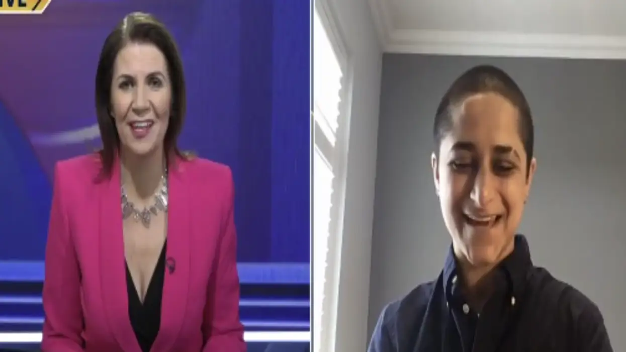 TV Host Responds Perfectly To Annoying Guest Who Announces Preferred Pronouns In Greeting: "You are not a plural person."