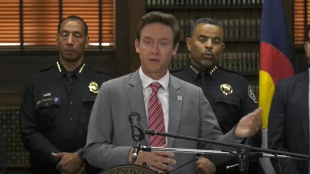 Denver is overrun by illegals, so they are going to (checks notes) defund the police. The fire department too.