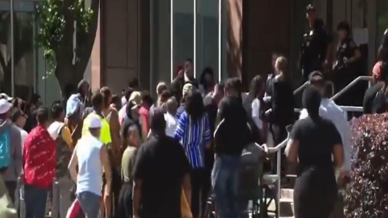 Watch: Chaos And Riots Erput Outside Houston IRS Office After Only Staying Open For One Hour Just Days Before Tax Deadline