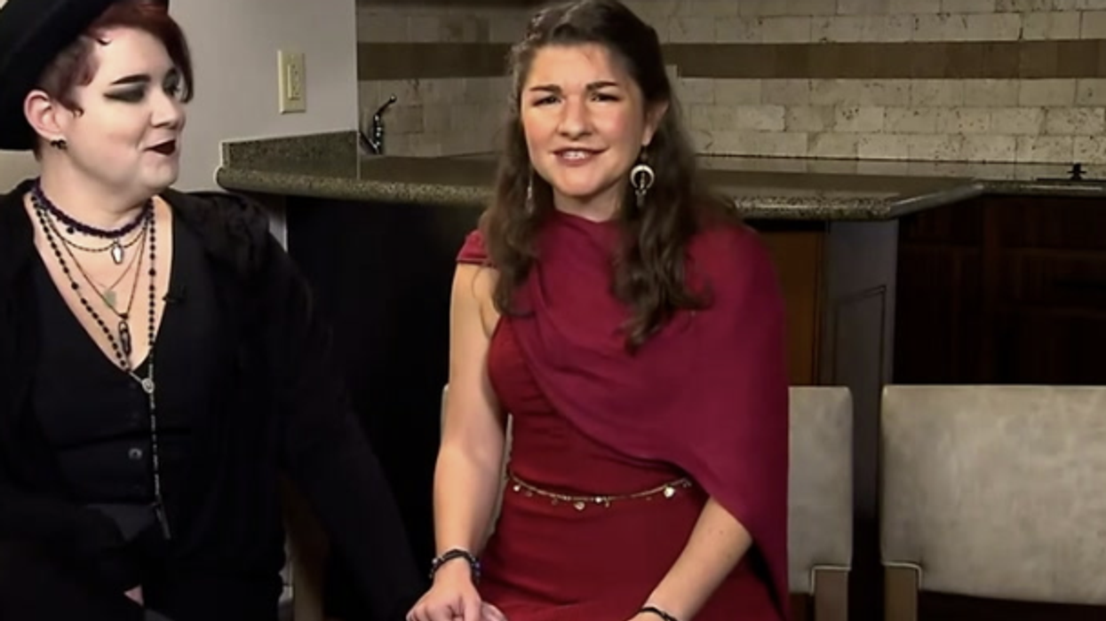 Girl Scouts hosting an  "empowerment" seminar run by a "throuple" influencer to teach GIRL SCOUTS about empowerment