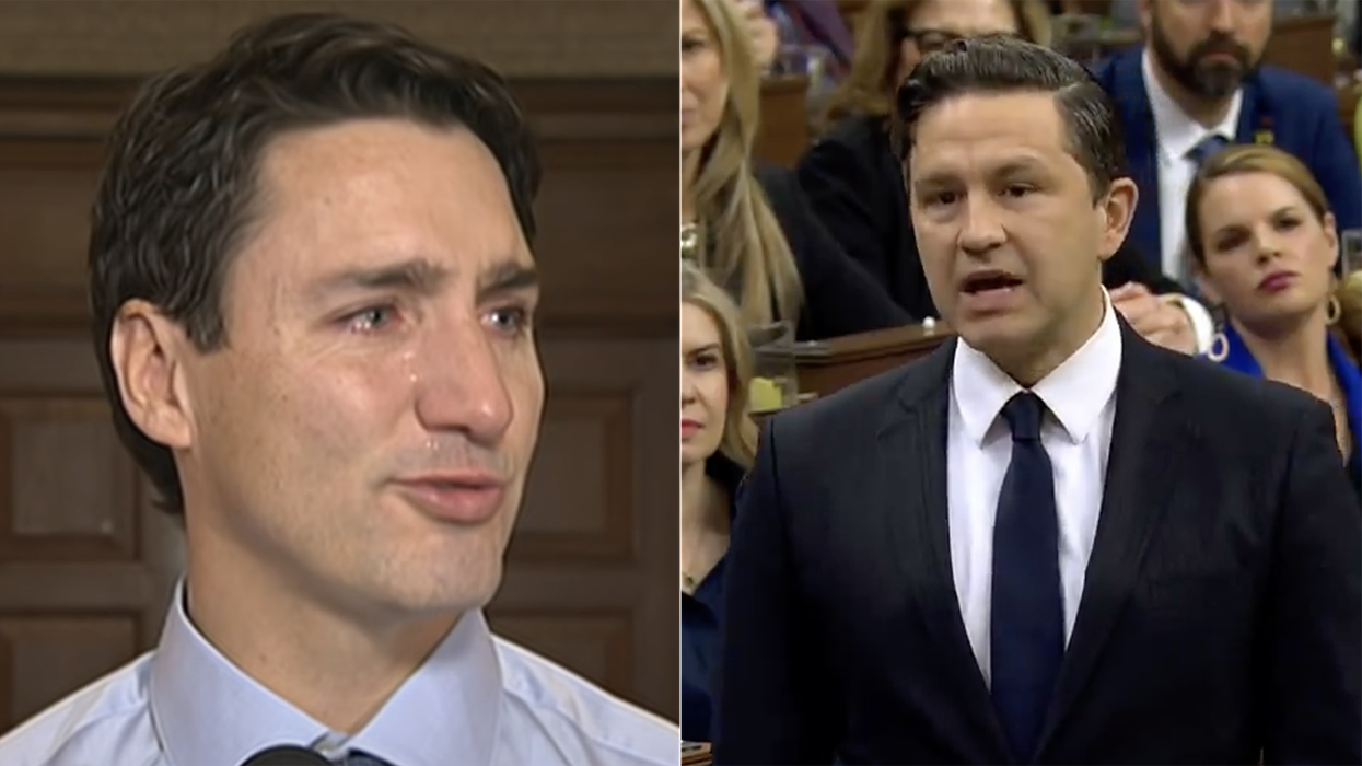 Watch: Justin Trudeau's opponent gets yeeted out of Canadian Congress for these mean things he said about Justin Trudeau