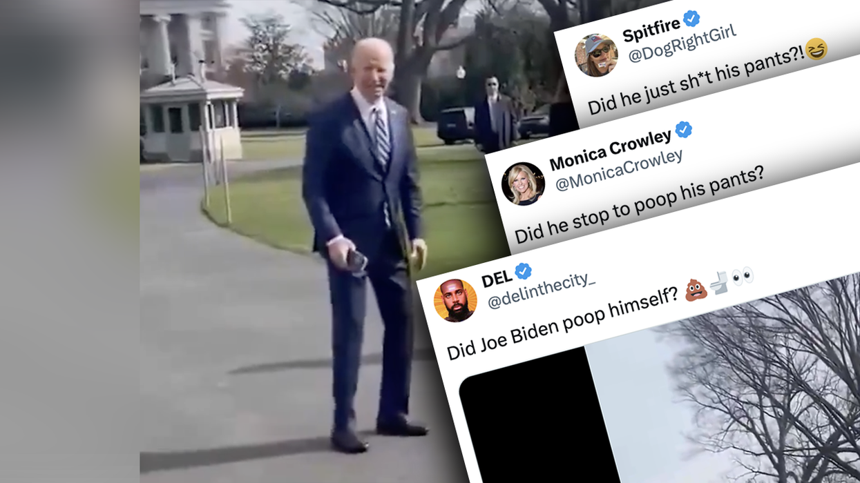 Watch: Did Joe Biden poop his pants in front of the press this weekend? An investigation