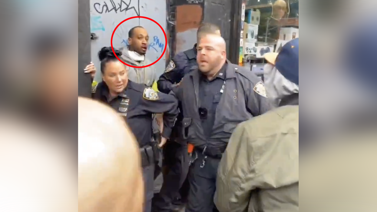 Watch: Thug who slashed 11-year-old girl needs police to save him from angry (and sweet) street justice