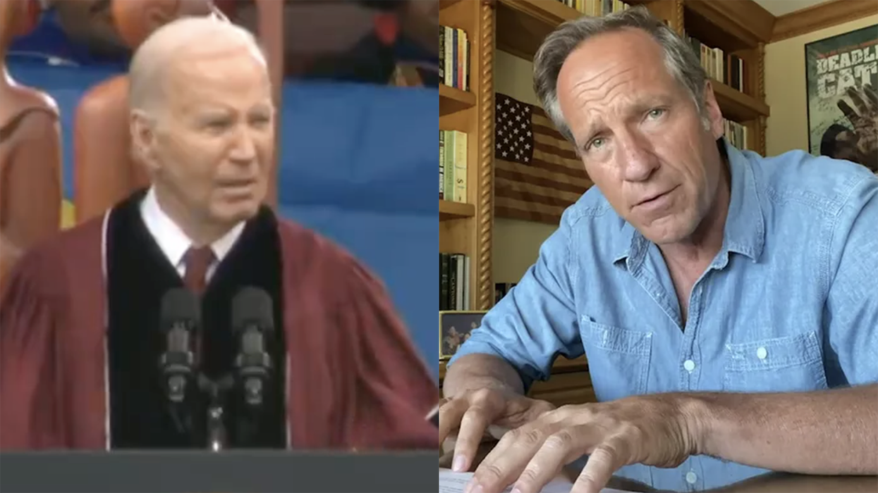 Watch: Forget Joe Biden's America-hating commencement, watch Mike Rowe's address that drops a deuce on college