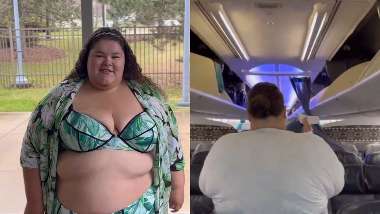 Obese Influencer Cries Discrimination After Airline Staff Refused To Push Her Up Jet Bridge