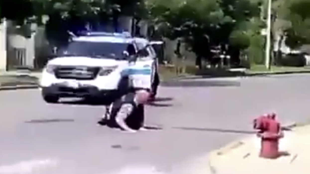 Watch: Woman runs over cop with his squad car after stealing it, yet is acquitted of all charges for an INSANE reason