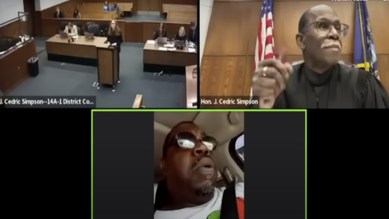 That dude who zoomed into court while driving with a suspended license? Turns out the court made a mistake...
