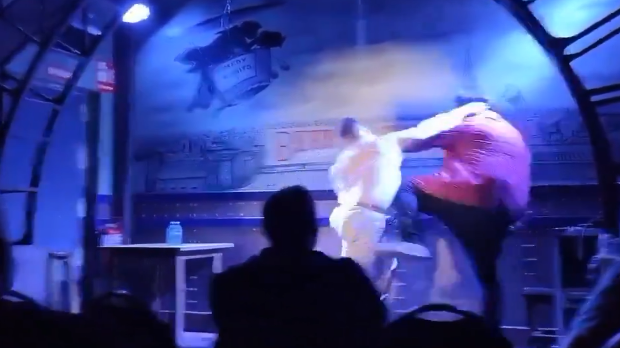 Watch: Father Punches Left-Wing "Comedian" Who Made Disgusting, Creepy Comments About His Baby