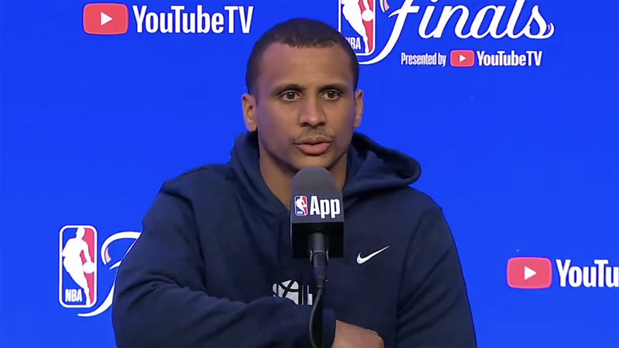 Watch: Black NBA coach goes hard in the paint at woke reporter's race-baiting question, and the reporter is none too happy