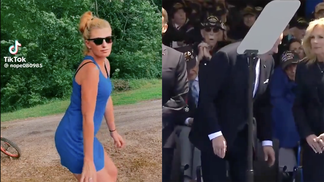 Watch: TikTokers are "Doing the Biden," a new dance where you pretend to poop your pants like Biden (allegedly) does