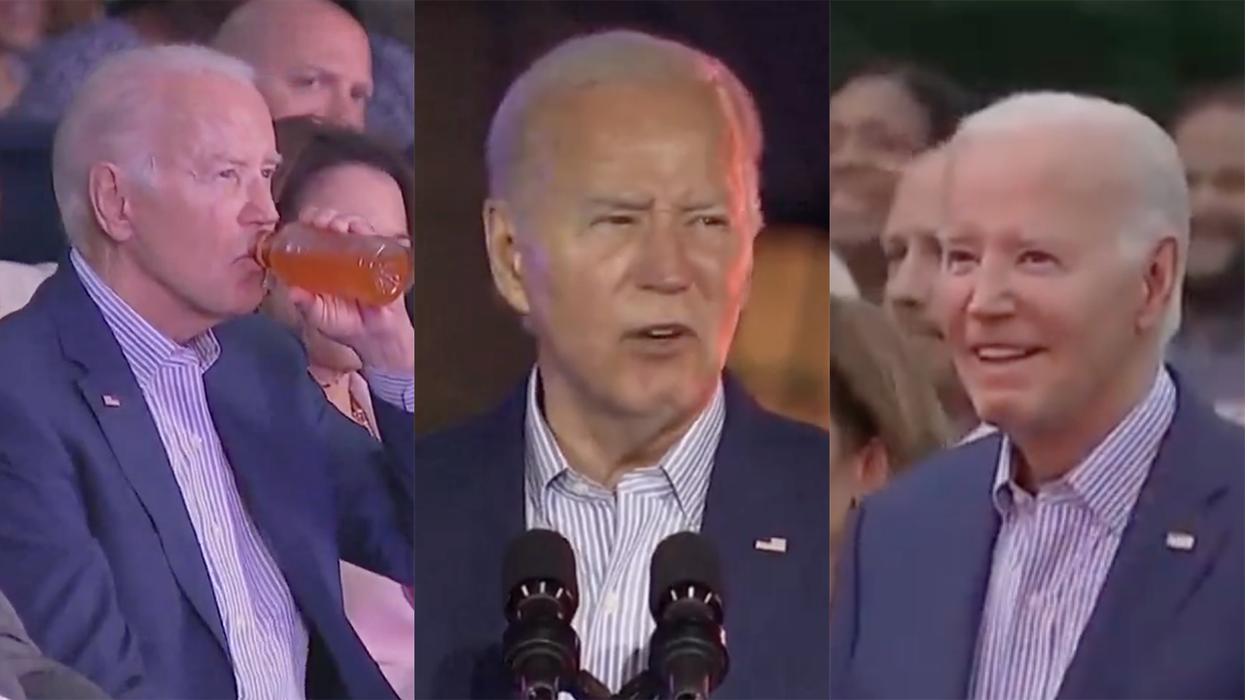 Watch: Biden clips from Juneteenth of him freezing in public, stuttering jibberish won't assure Americans