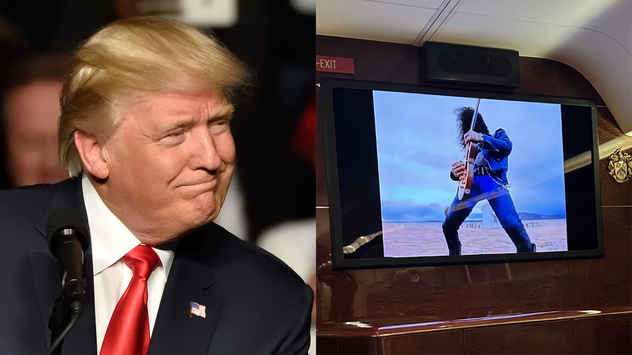 Trump makes his staff watch Guns n' Roses "November Rain" just because it rocks: report