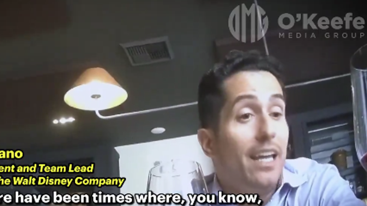 Watch: Walt Disney VP busted admitting his company doesn't hire white men, how they get away with it