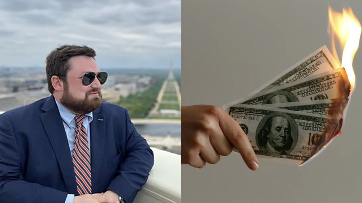 Dem staffer rubs it in the face of taxpayers that they paid off his student debt, doesn't realize he doxxes himself...