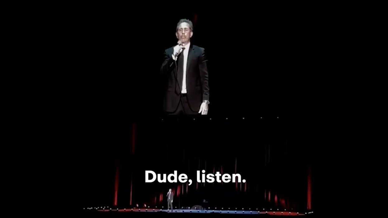 Watch: Jerry Seinfeld annihilates pro-Palestine heckler for two minutes straight, explains how comedy works