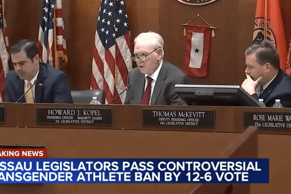 New York suburb stands up for women and girls, bans men from competing against them in sports