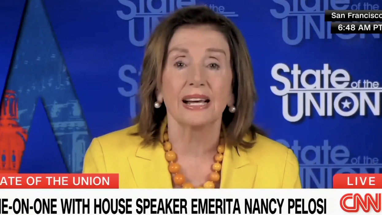 Watch: They sent Nancy Pelosi out to defend Biden's cognitive ability, she lacked the cognitive ability to do so