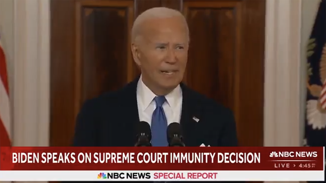 Orange man... good? Joe Biden (and his new cheap spray tan) attacks SCOTUS before he pulls this move