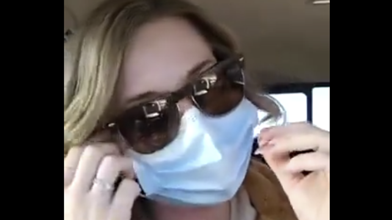 Watch: Woman has major MELTDOWN after a nurse breaks the news that her mask is useless