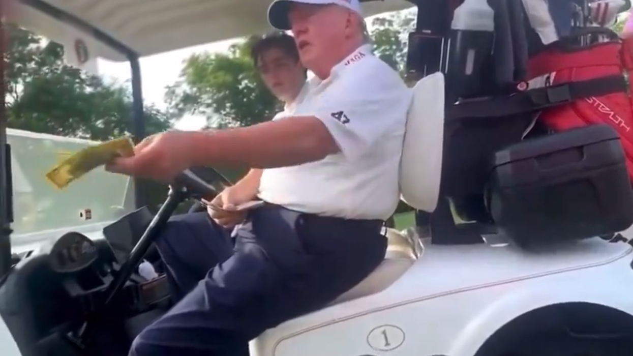 Watch: Trump caught on hidden (and hilarious) video sharing his true thoughts about Biden, Kamala