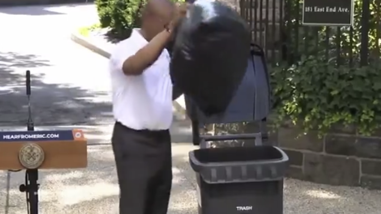 Watch: NYC launches "trash revolution" to clean up city with this one trick... using garbage cans