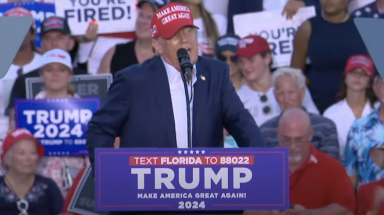 Watch: Trump breaks his post-debate silence with TWO challenges Biden will be too chicken to take