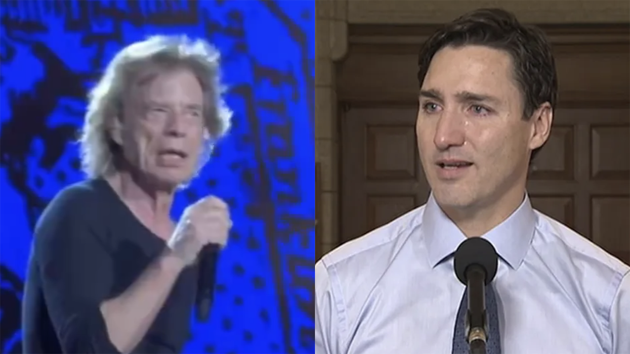 Watch: Mick Jagger doesn't understand why Canadians are booing him for admitting he loves Justin Trudeau