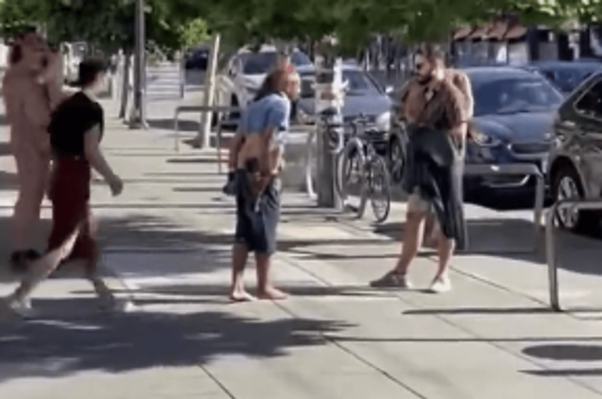 Watch: San Francisco Nudist Saves Brazilian Tourist From Pirate With Blowtorch