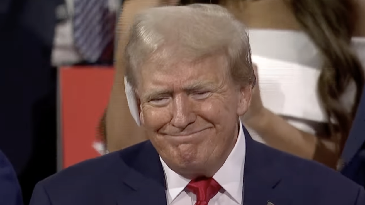Watch: Donald Trump's first public appearance since Saturday reveals... a changed man?