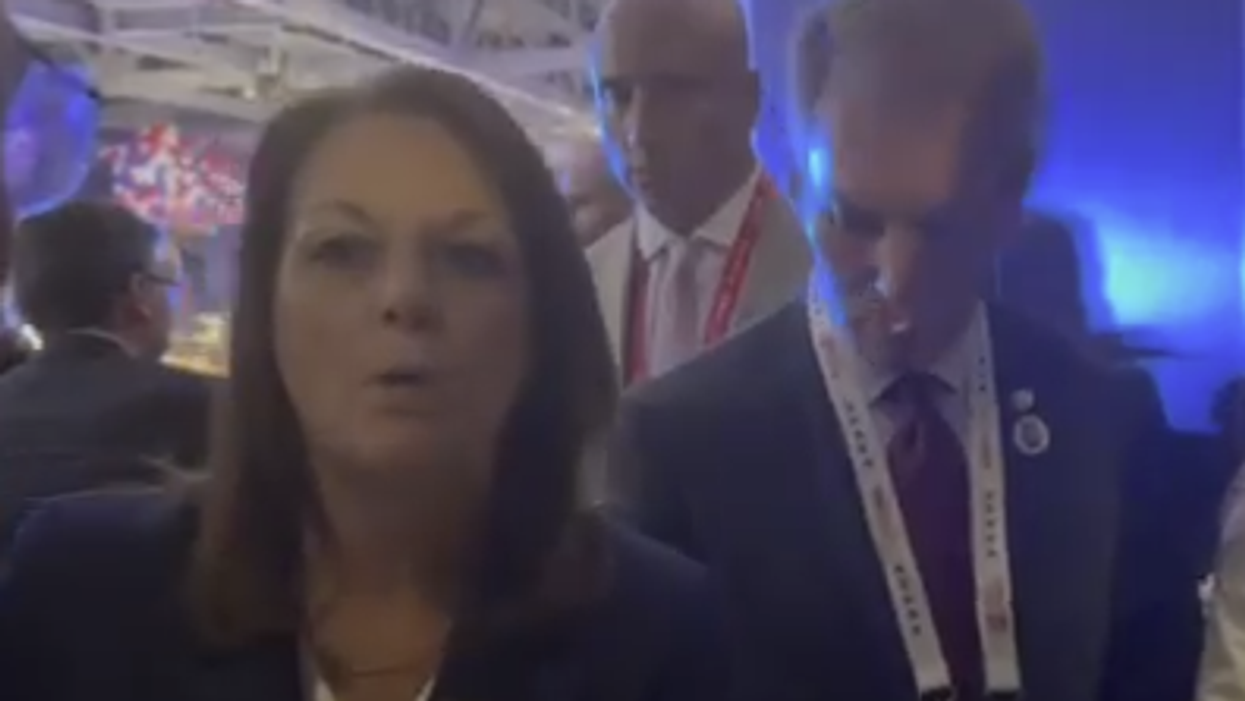 Watch: Biden's DEI Secret Service director refuses to answer questions, so GOP senators CHASE her down