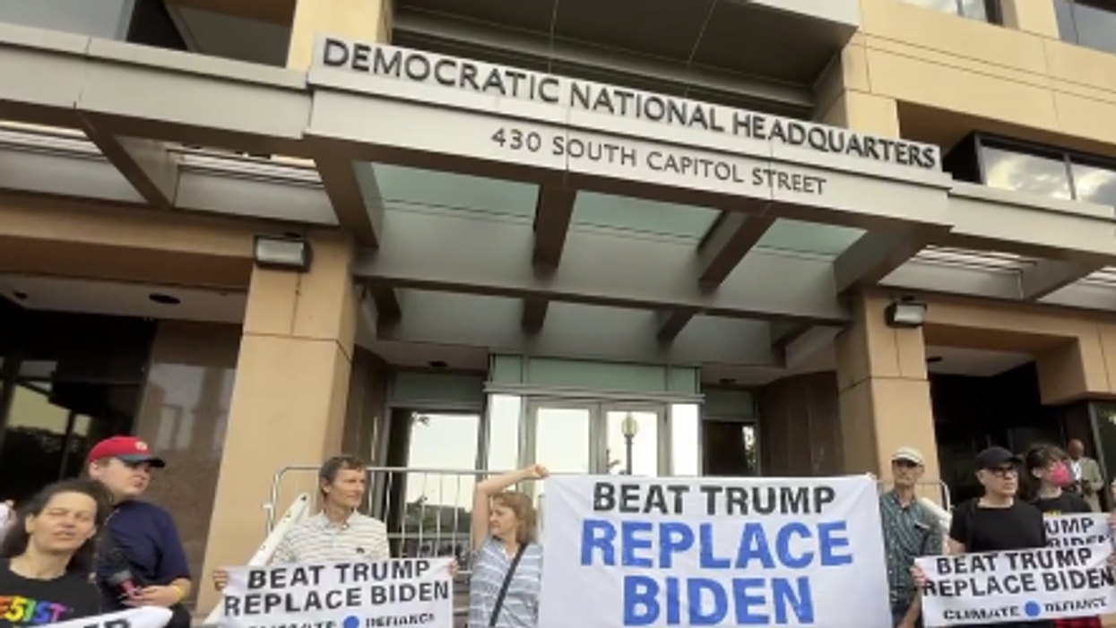 “Joe it’s time to go": Climate wackos demand Biden drop out before Trump destroys the planet