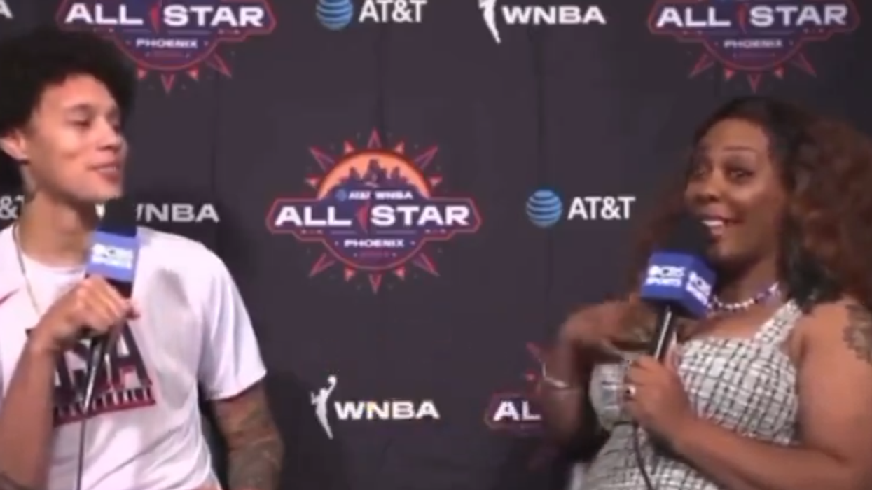 WNBA star Brittney Griner stops interviewer from calling her a mother: "I'm 'Pops"