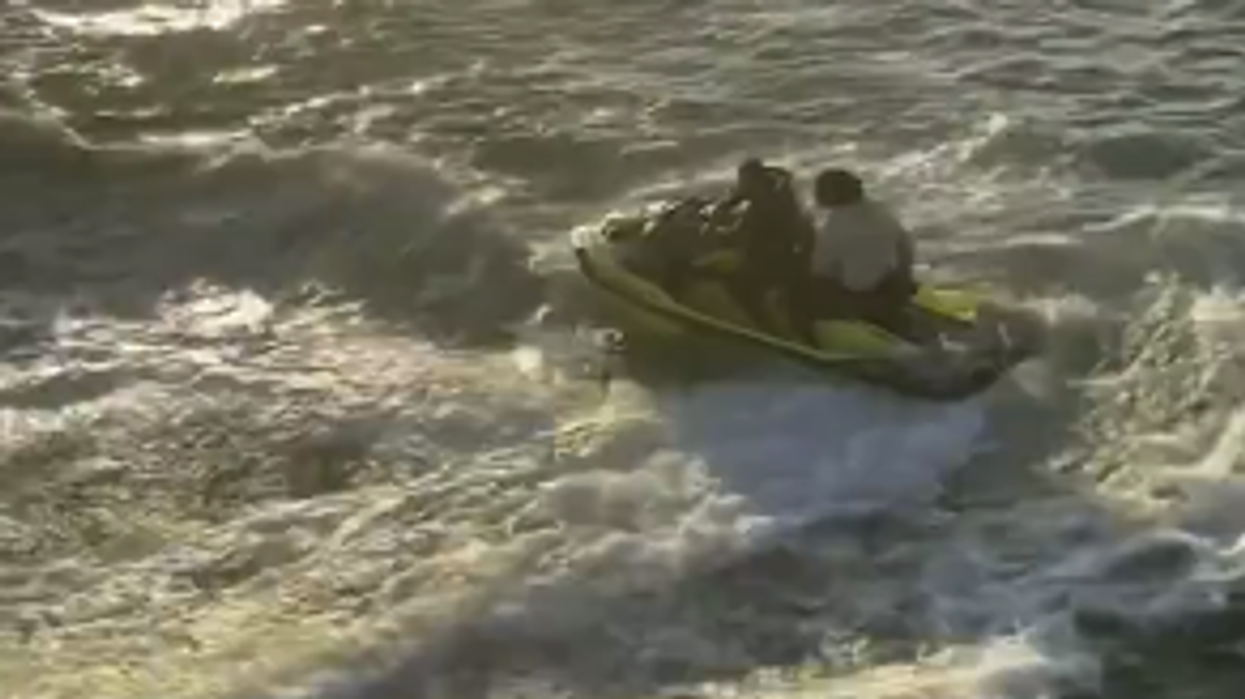 Watch: Illegals Get Dropped Off On San Diego Beach By Jet Skis