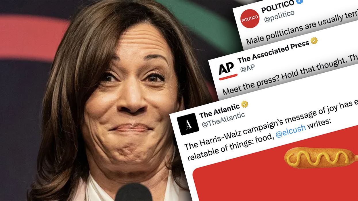Still don't believe the media is in the tank for Kamala? These three headlines will change that