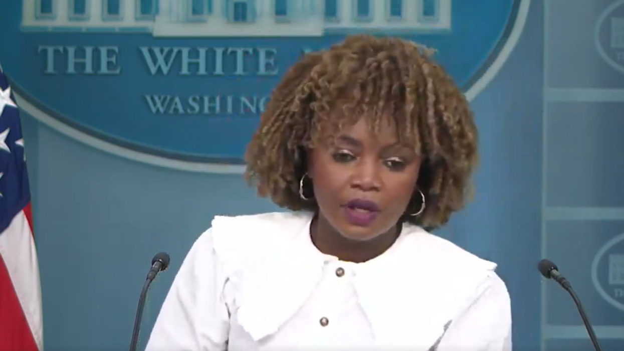 KJP claims Biden "absolutely" backs no tax on tips, forgets him sending the IRS after tipped workers