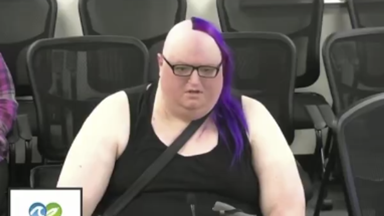 “I’ll only accept those pronouns:” Creepy dude seems confused school board doesn't know its gender