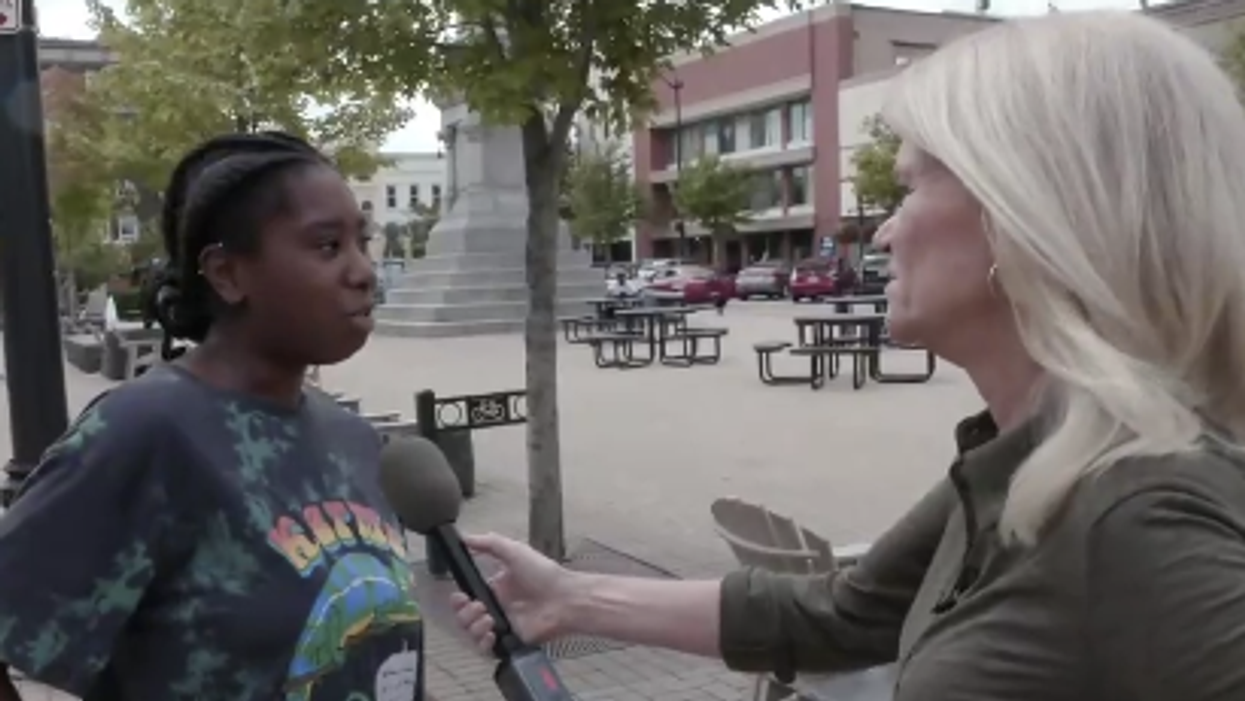 Black swing state voter shocks ABC reporter, calls out Kamala for being "caught up in a lot of lies"