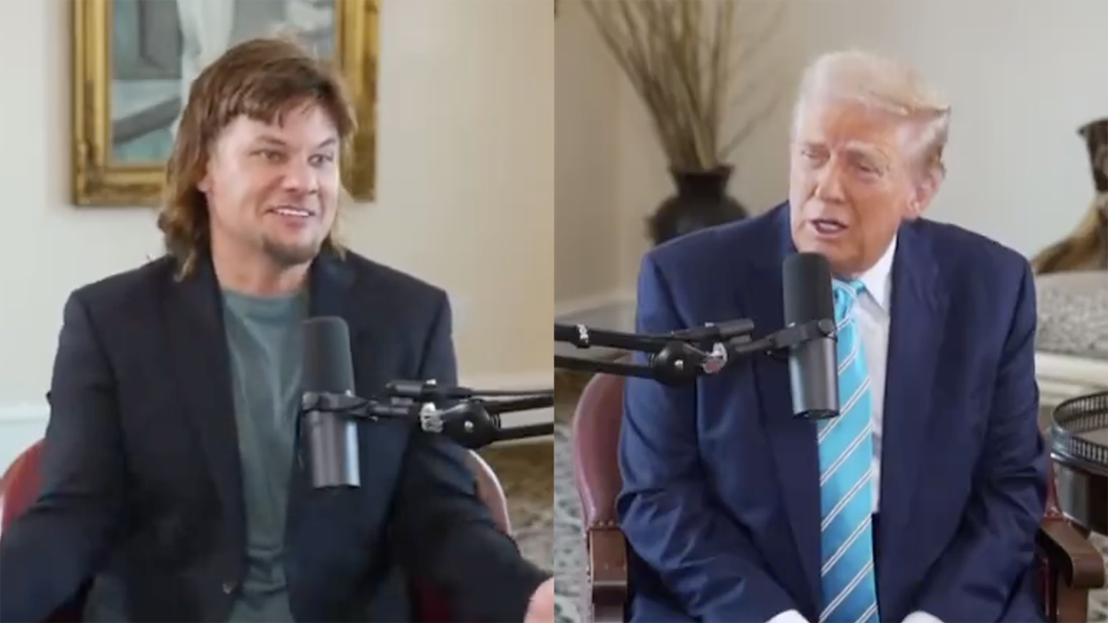 Theo Von explaining to Trump how cocaine "will turn you into a damn owl" is the video you need today