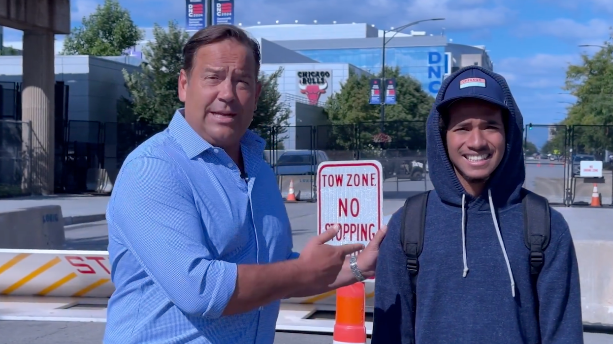Watch: This Venezuelan migrant was able to enter our country, but was STOPPED from entering the DNC