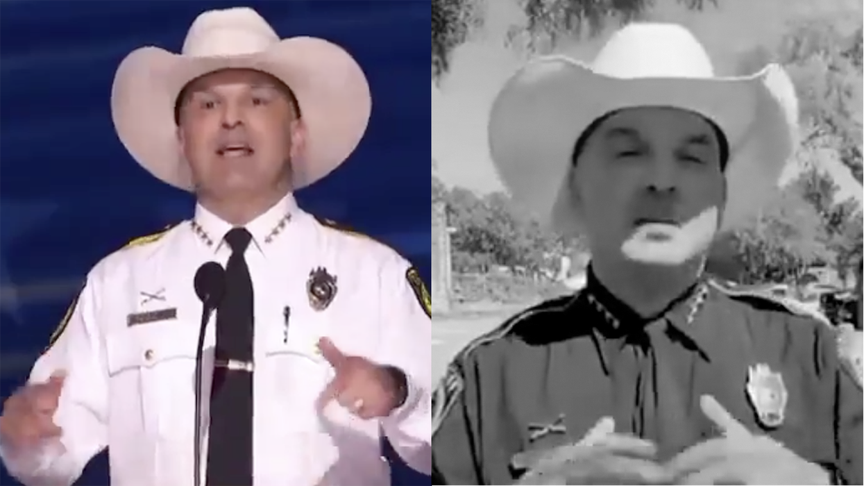 Kamala found one sheriff to praise her on the border, then the Internet uncovered old video of him