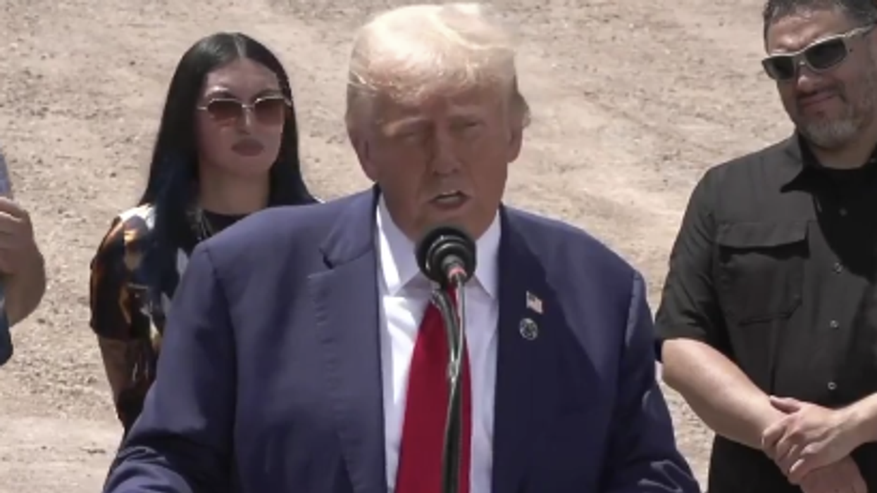 Trump visits the border today... along with families of victims of the Harris-Biden border crisis