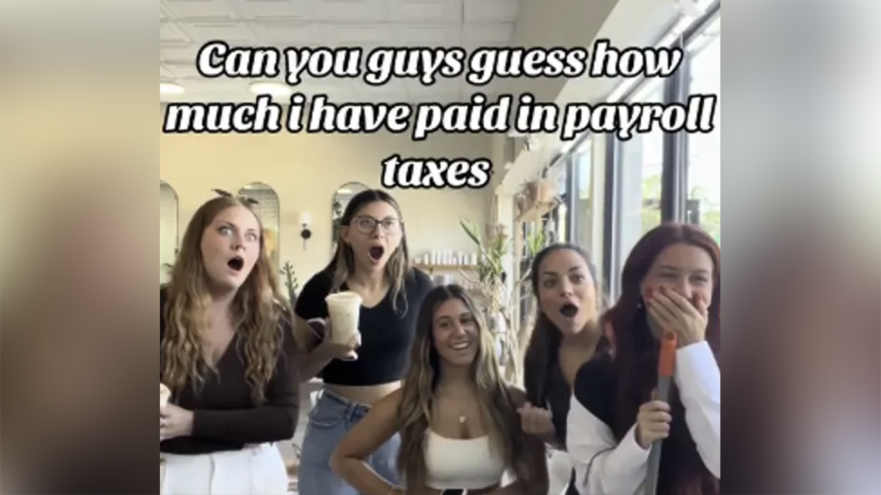 Salon owner shares how much she pays in taxes, watch her employees turn BASED in real-time