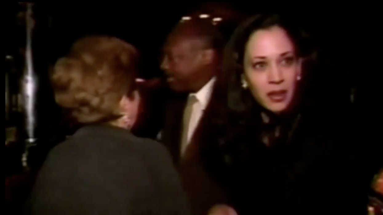 Watch: Reporter asks Kamala Harris EMBARRASSING question in front of Willie Brown (who was married)