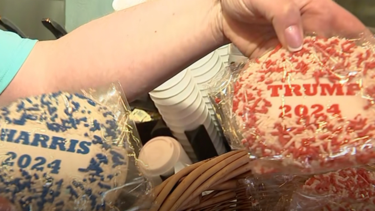 Trump beats Kamala in a LANDSLIDE... according to cookies sold at this popular swing state bakery